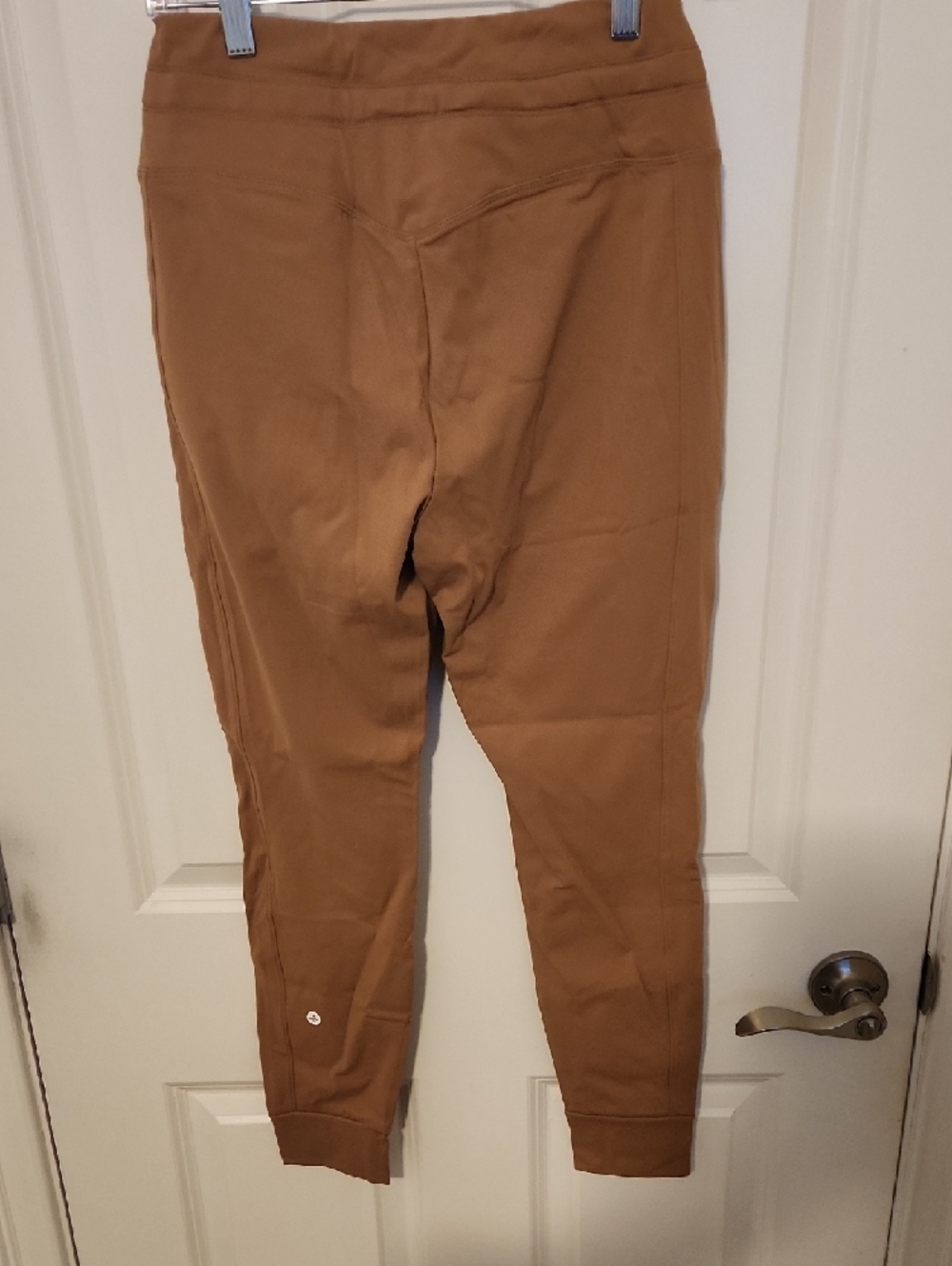 HALARA Petite S Drawstring Joggers in Camel Brown - Picture 3 of 5